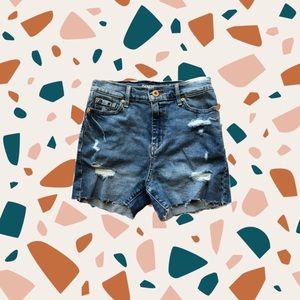 denizen’s by levi’s super high rise shorts